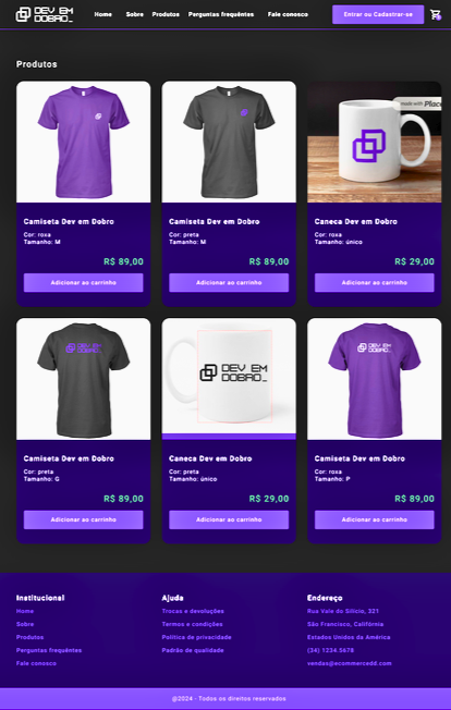 Ecommerce Dev